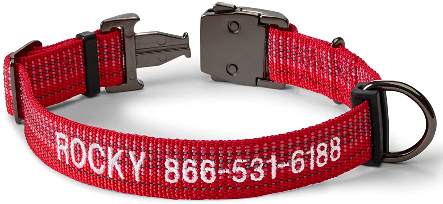 Orvis Tough Trail Dog Collar in Red