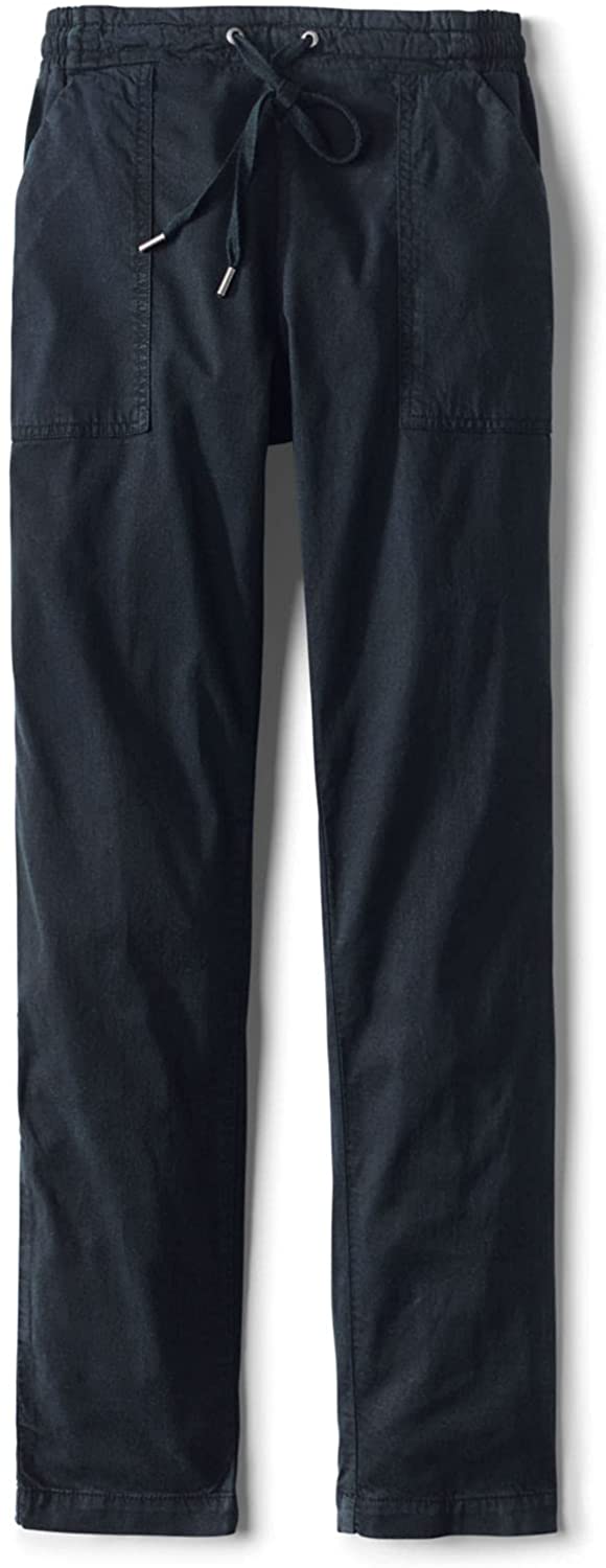 Orvis Women's Explorer Natural Fit Straight Leg Ankle Pant in Navy
