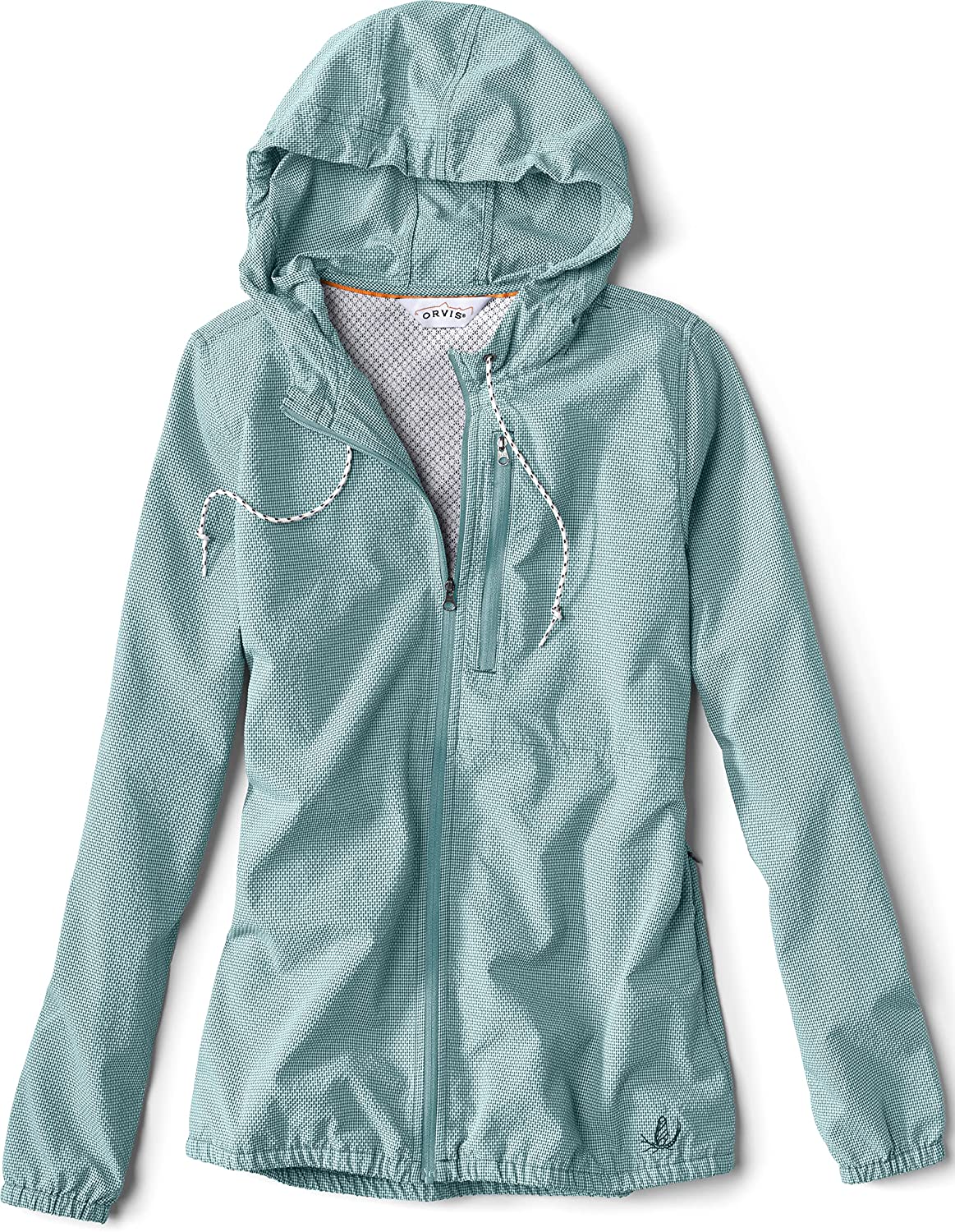 Hooded Open Air Caster In Dusty Blue
