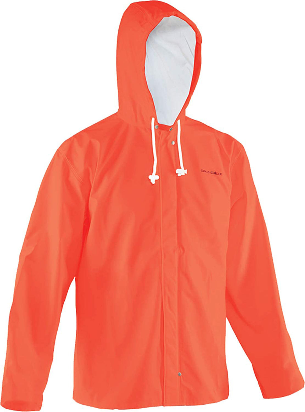 Petrus 82 Jacket in Orange color from the front view