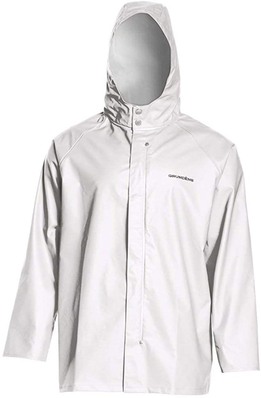 Shoreman Jacket in White color from the front view