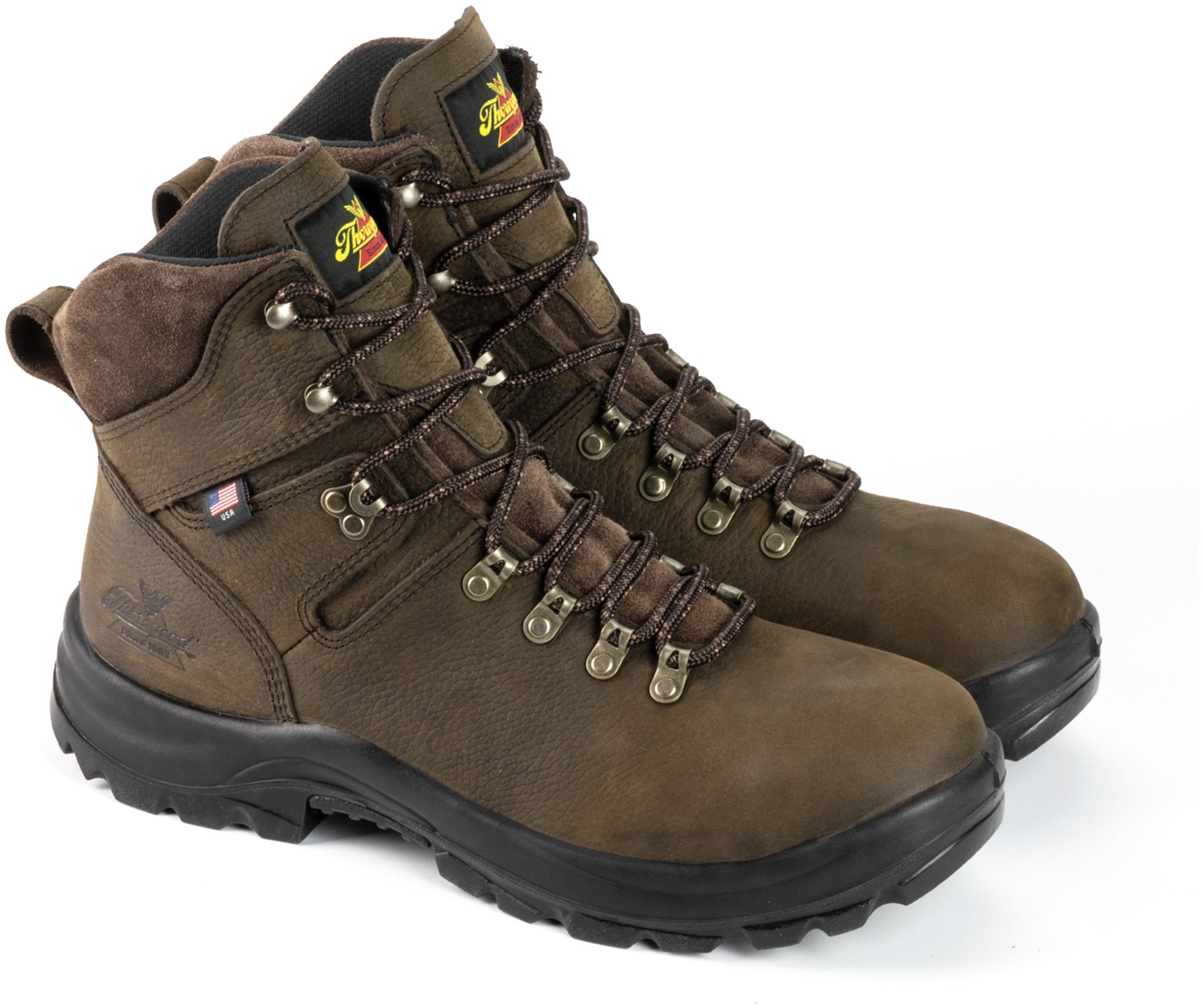 Thorogood Men's American Union Series, Safety Toe Boot Crazyhorse