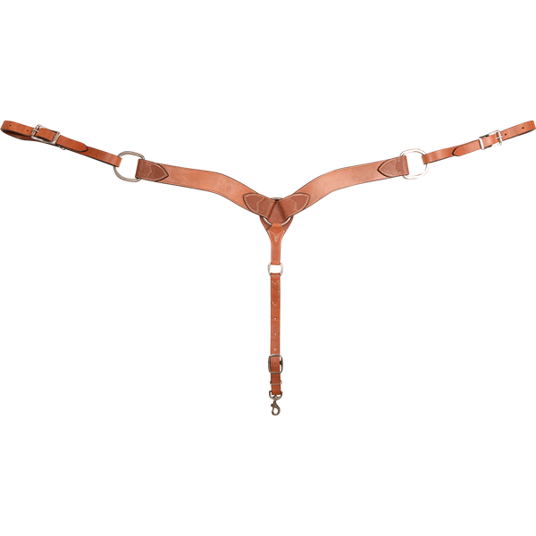 Unisex Cashel 2 Inch Breastcollar Strap Chestnut