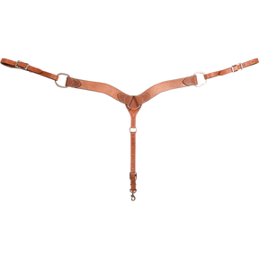 Unisex Cashel 2 Inch Breastcollar Strap Chestnut