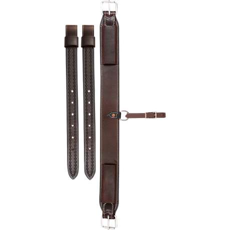 Unisex Cashel Flank Cinch Assembly Strap Chocolate