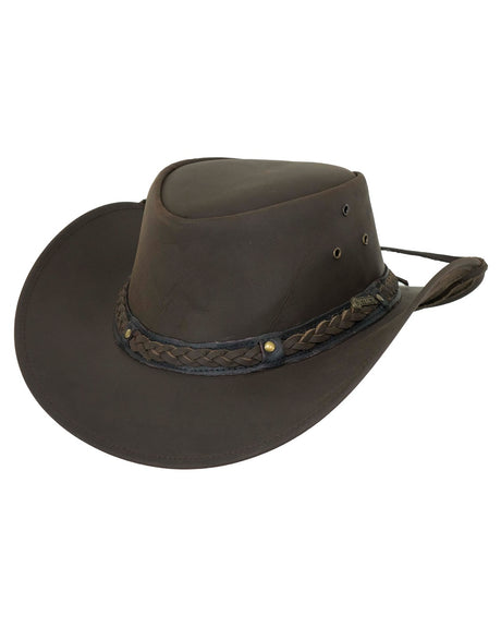 Unisex Outback Trading Wagga Wagga Hat Chocolate