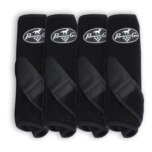 Unisex Professional's Choice SMB 3 Sports Medicine Boot Value 4-Pack Black