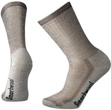 Unisex Smartwool Hike Medium Crew Sock in Dark Brown from the side