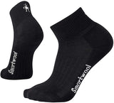 Unisex Smartwool Walk Light Mini Hiking Sock in Black from the side
