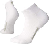 Unisex Smartwool Walk Light Mini Hiking Sock in White from the side