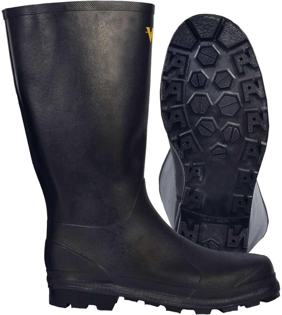 Men's Viking 14" Handyman Non-Safety Boot in Black Side View