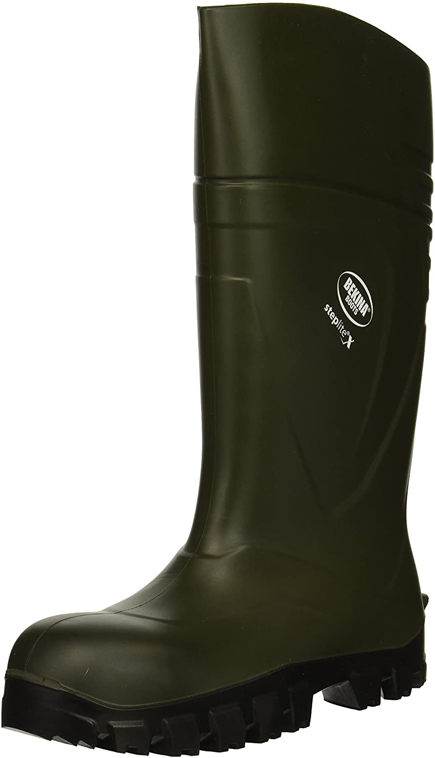 Men's Viking Bekina StepliteX Safety Boot in Green Side View