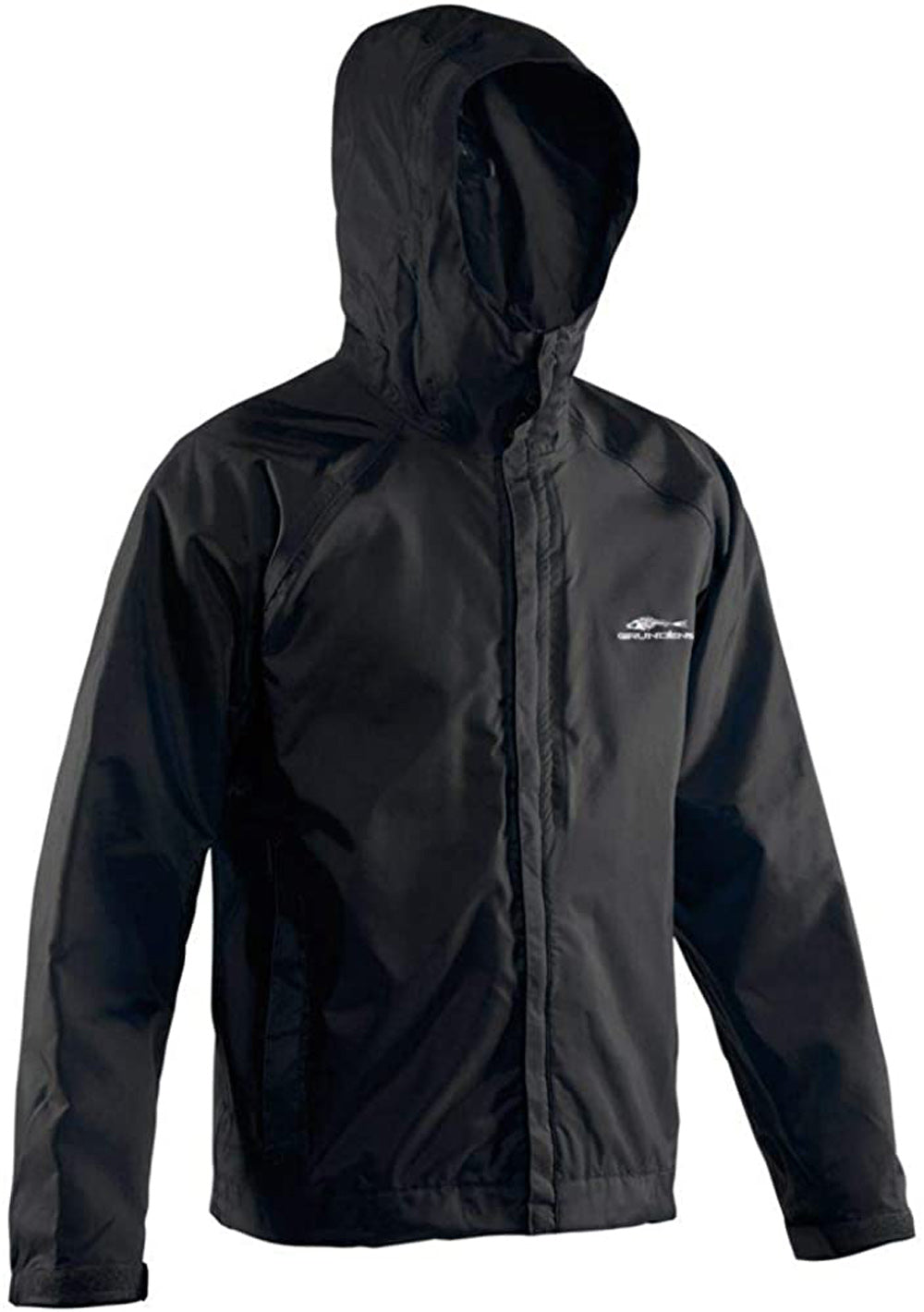 Weather Watch Jacket in Black color from the front view