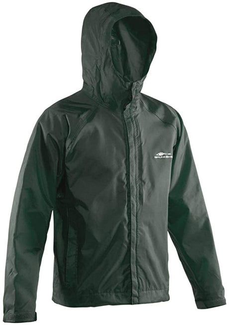Weather Watch Jacket in Green color from the front view