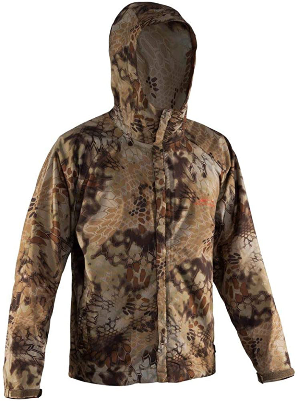 Weather Watch Jacket in Kryptek Highlander color from the front view