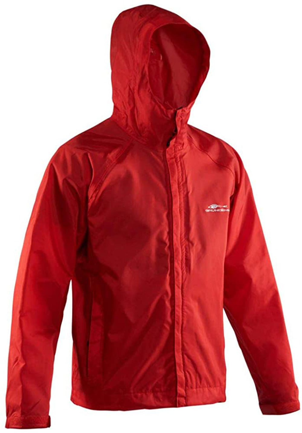 Weather Watch Jacket in Red color from the front view