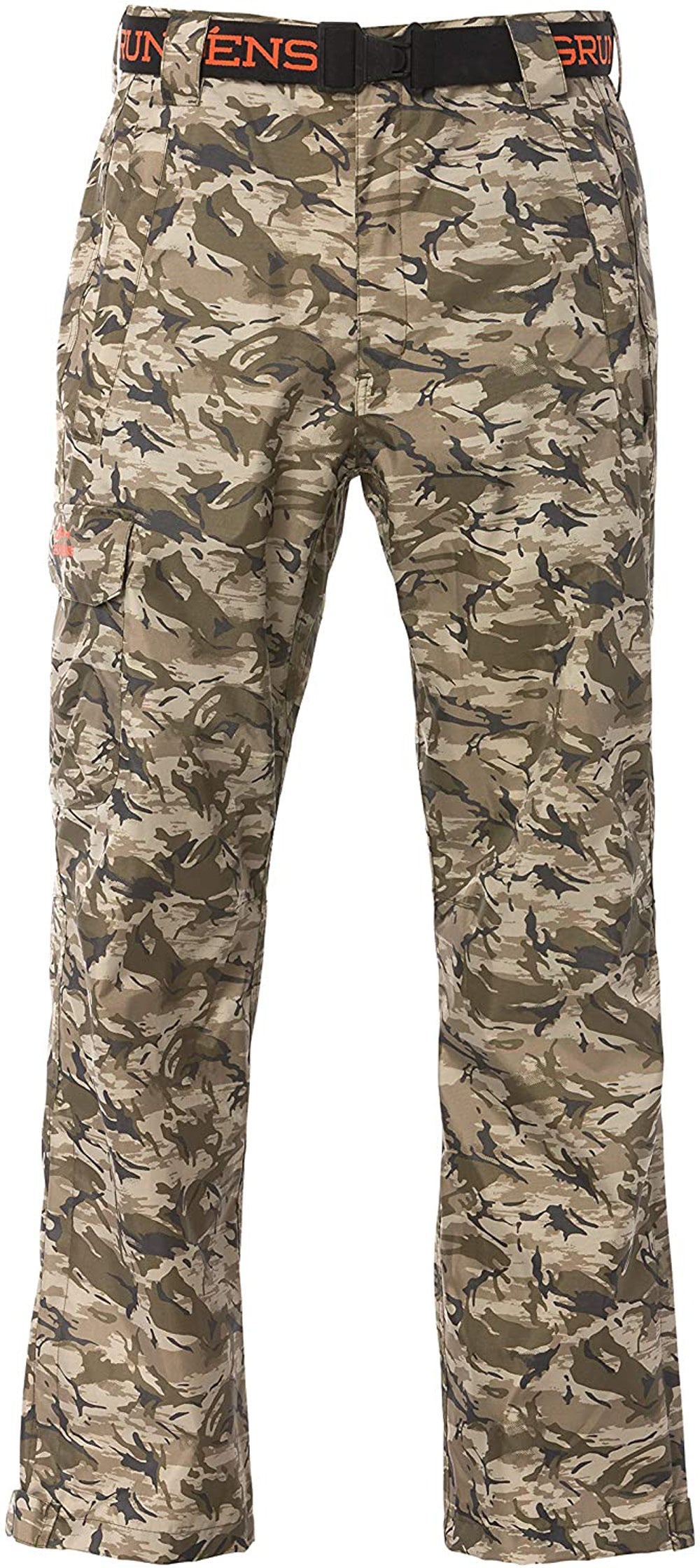 Weather Watch Pant in Refraction Camo Stone color from the front view