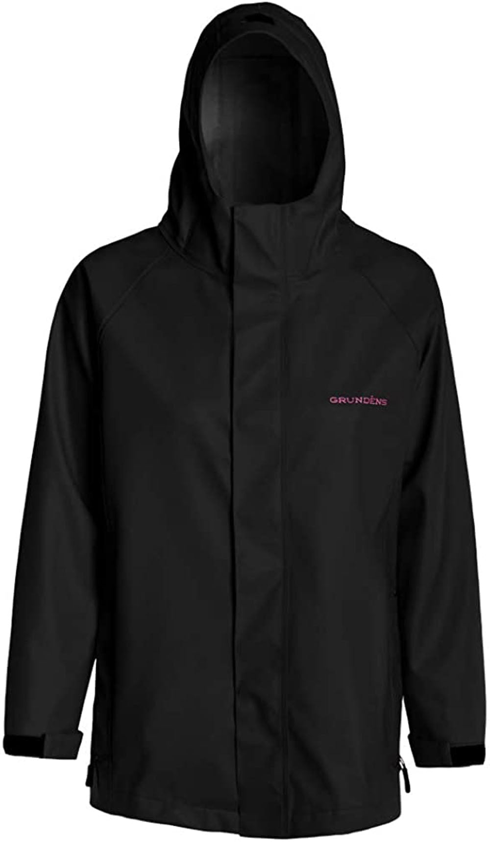 Women's Neptune Jacket in Black color from the front view