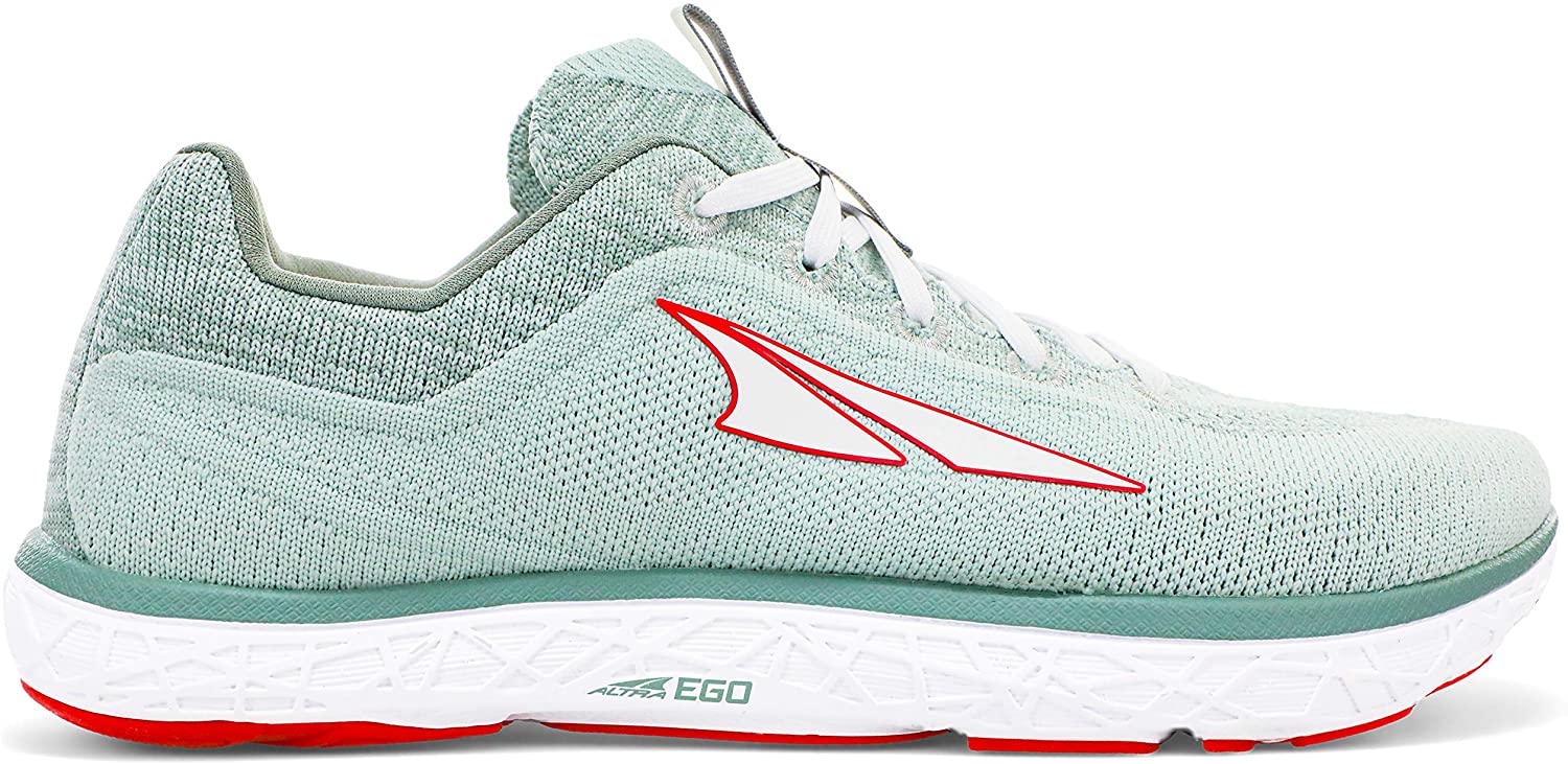 Altra Women's Escalante 2.5 Road Running Shoe in Light Green from the side