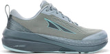 Altra Women's Paradigm 5 Road Running Shoe in Light Green from the side