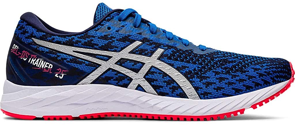 Women's Asics Gel Ds Trainer 25 Running Shoe In Electric Blue Pure Silver