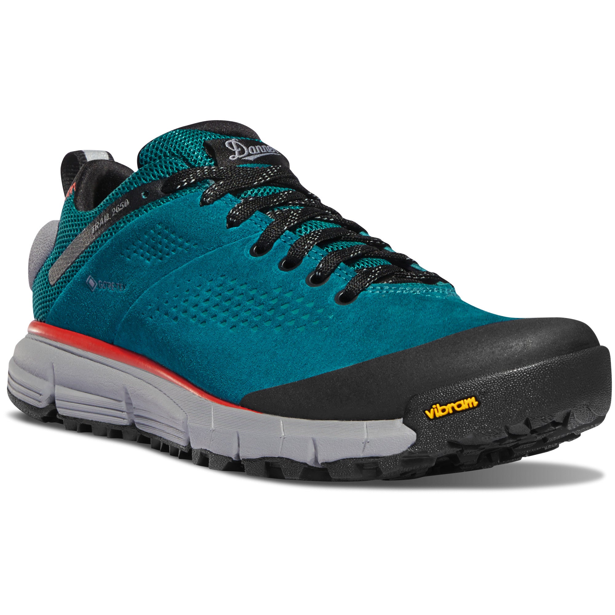 Danner Women's Trail 2650 3" Gore-Tex Waterproof Hiking Shoe in Current Blue from the side