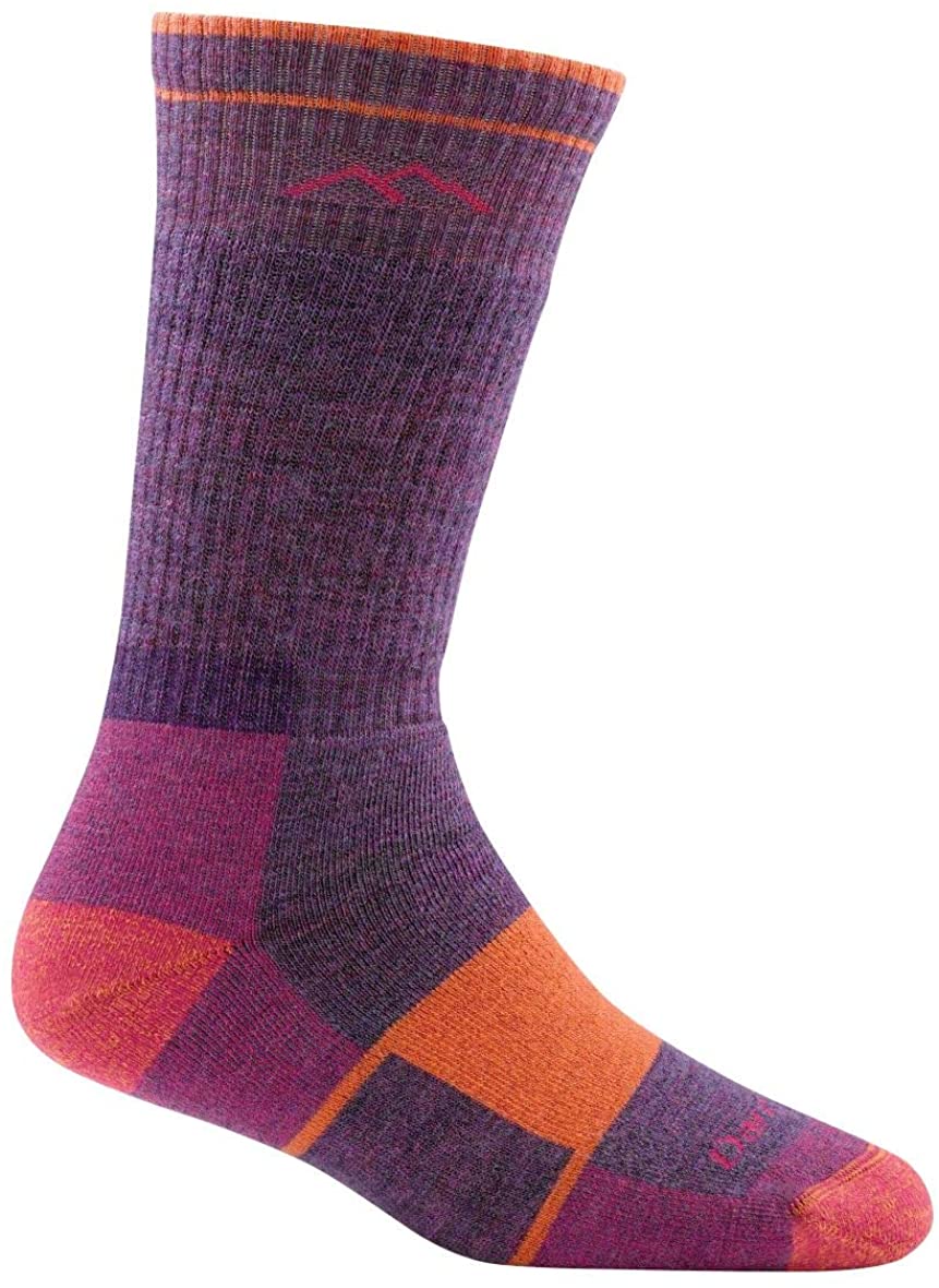 Women's Hiker Boot Midweight With Full Cushion Sock in Plum Heather