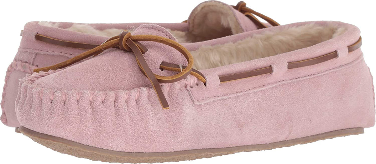 Cally Slipper in Pink Blush from 3/4 Angle View
