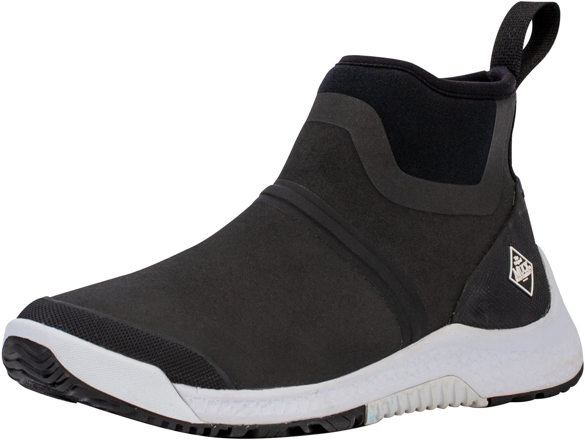 Women's Muck Boot Outscape Chelsea Boot Black from the front