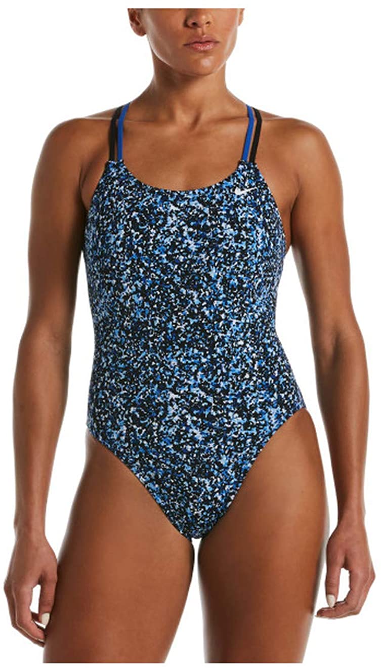 Women's Nike Pixel Party Spiderback One Piece in Game Royal