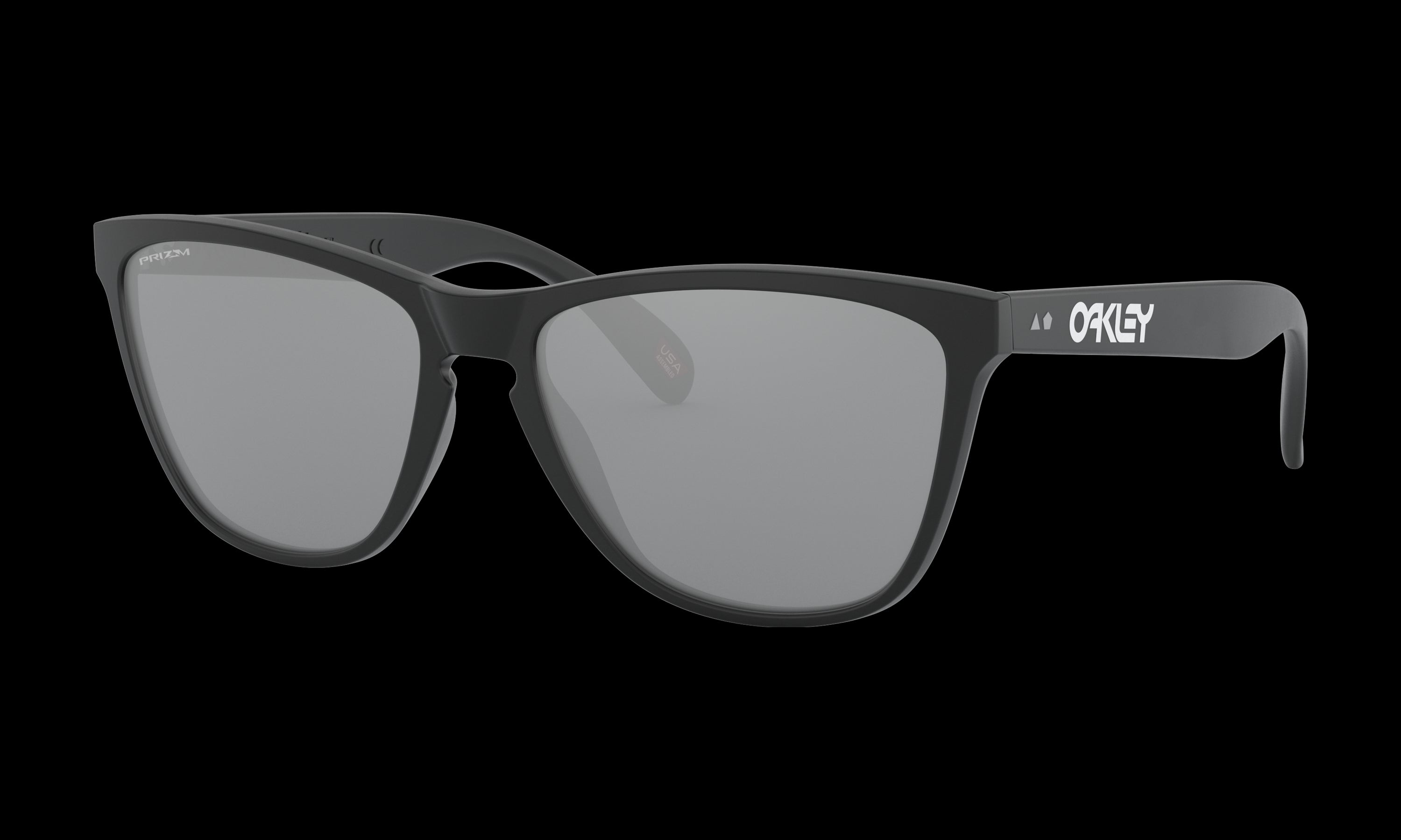 Women's Oakley Frogskins 35Th (Asia Fit) Sunglasses in Matte Black Prizm Black 