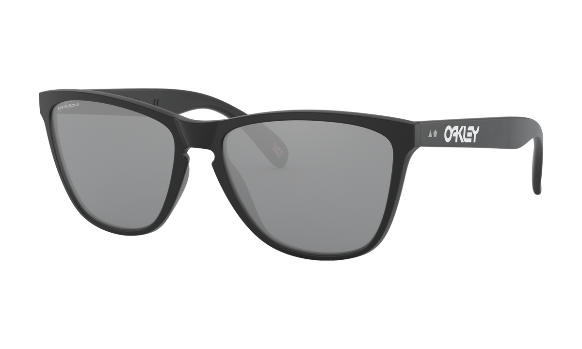 Women's Oakley Frogskins 35Th (Asia Fit) Sunglasses in Matte Black Prizm Black 