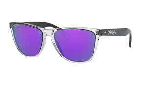 Women's Oakley Frogskins 35Th (Asia Fit) Sunglasses in Polished Clear Prizm Violet
