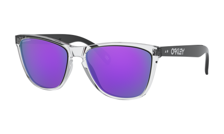 Women's Oakley Frogskins 35Th (Asia Fit) Sunglasses in Polished Clear Prizm Violet