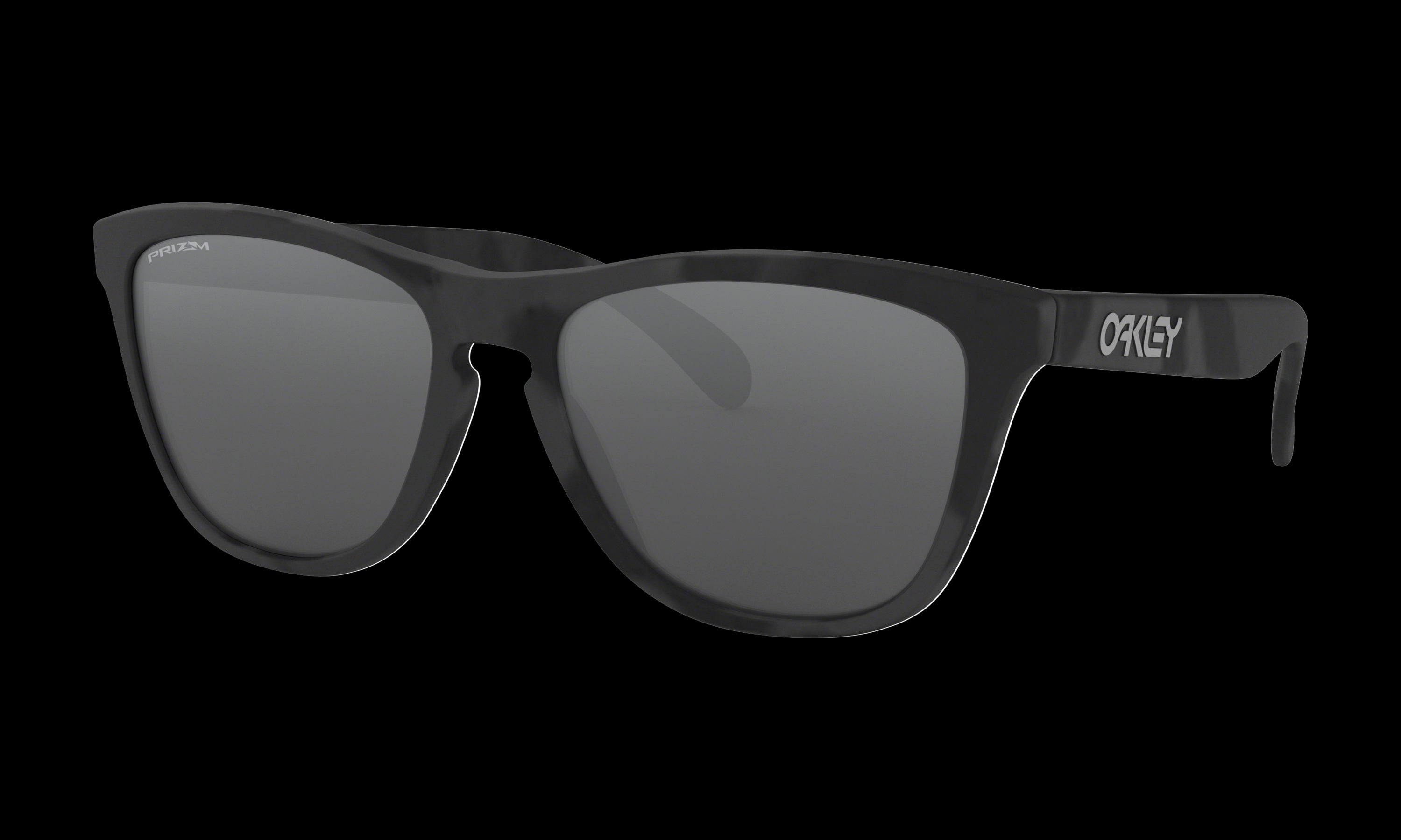 Women's Oakley Frogskins (Asia Fit) Sunglasses in Black Camo Prizm Black 