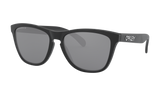 Women's Oakley Frogskins (Asia Fit) Sunglasses in Matte Black Prizm Black Polarized 