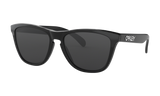 Women's Oakley Frogskins Sunglasses in Polished Black Grey