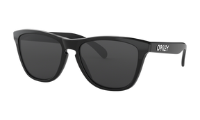 Women's Oakley Frogskins Sunglasses in Polished Black Grey