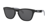 Women's Oakley Frogskins Mix (Asia Fit) Sunglasses in Matte Black Ink Prizm Black Polarized 