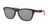 Women's Oakley Frogskins Mix Sunglasses in Matte Black Ink Prizm Black 