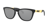 Women's Oakley Frogskins Mix Sunglasses in Polished Black Gold Prizm Black 