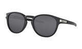 Women's Oakley Latch (Asia Fit) Sunglasses in Matte Black Ink Prizm Black Polarized 