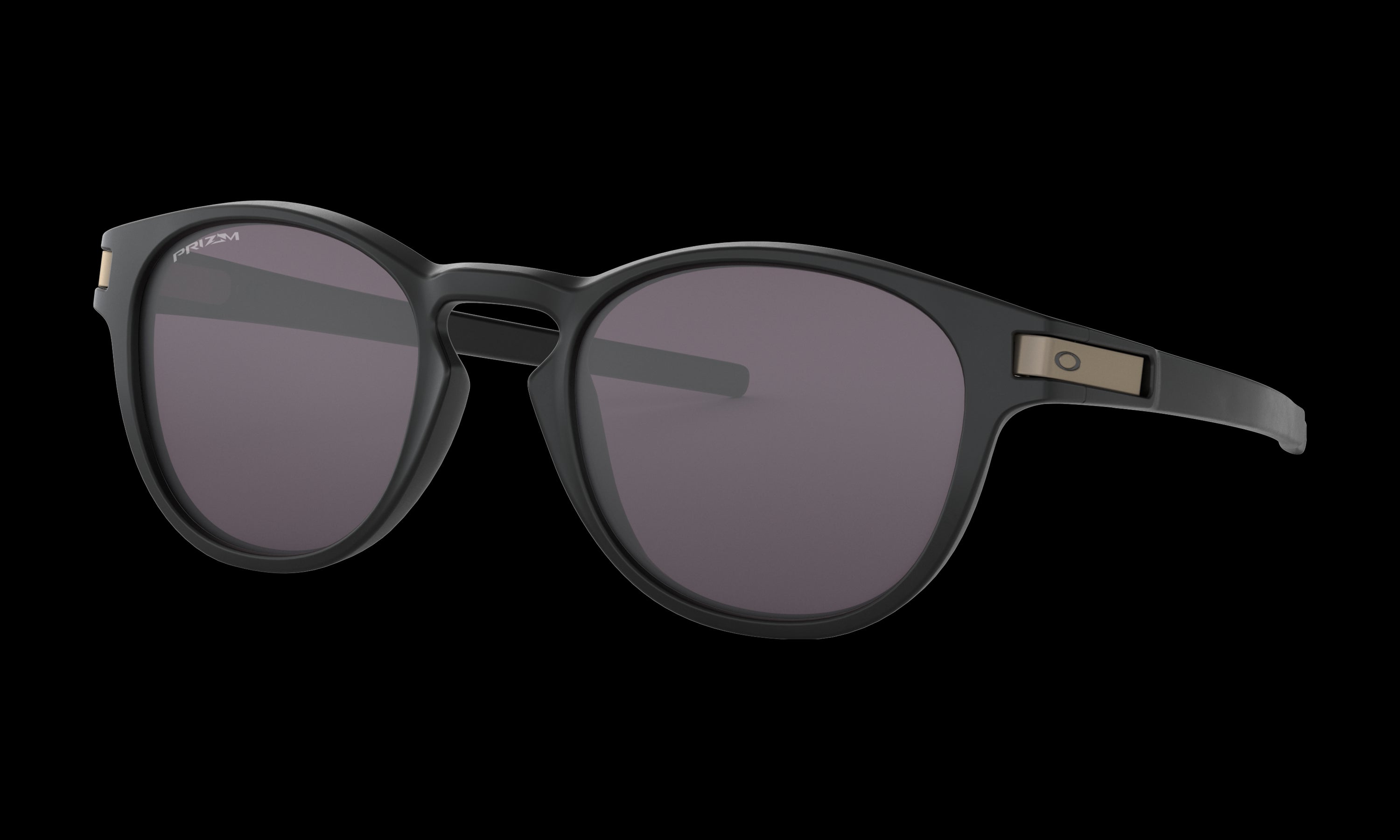 Women's Oakley Latch (Asia Fit) Sunglasses in Matte Black Prizm Grey