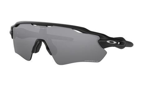 Women's Oakley Radar Ev Path Sunglasses in Matte Black Prizm Black Polarized 