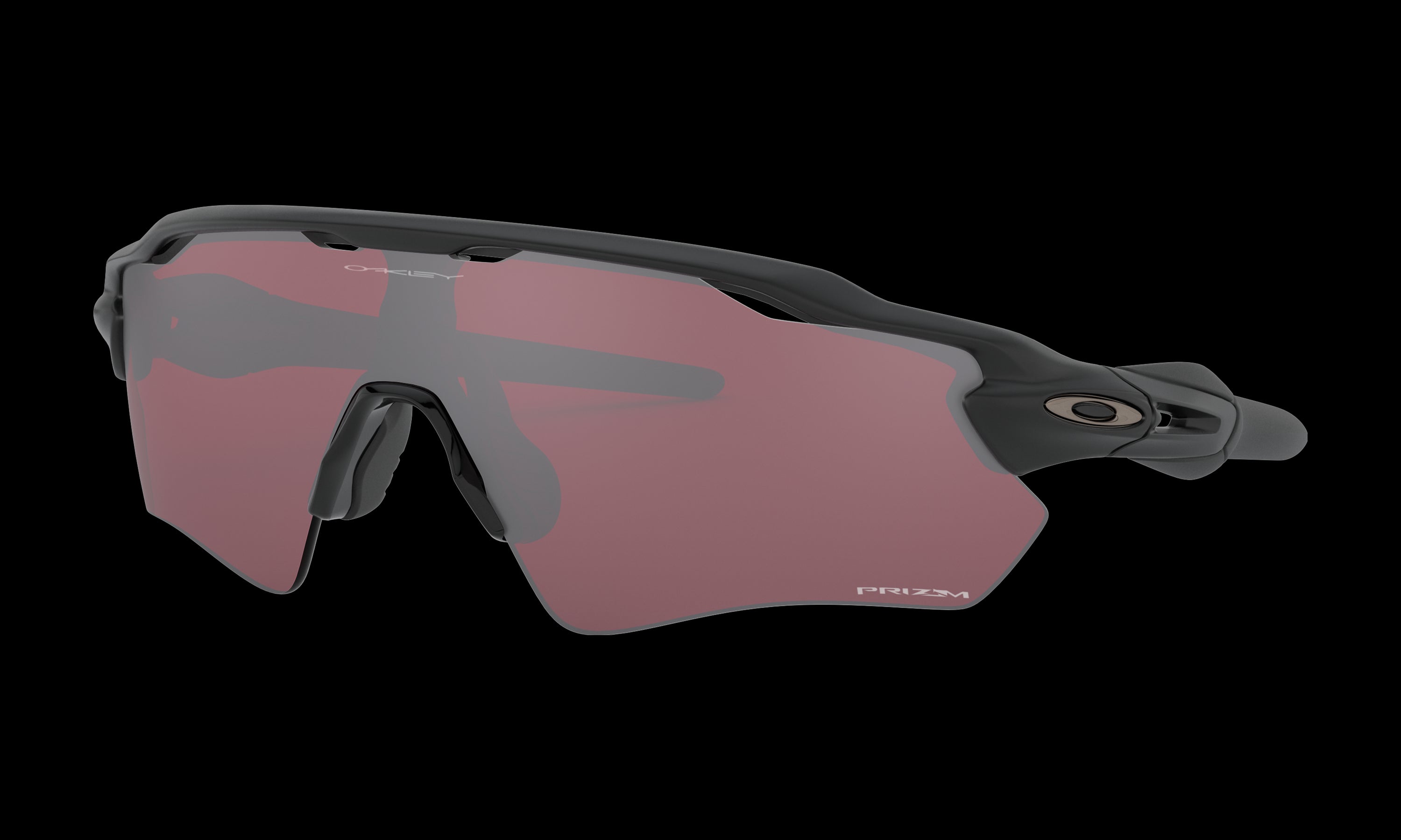 Women's Oakley Radar Ev Path Sunglasses in Matte Black Prizm Snow Black 