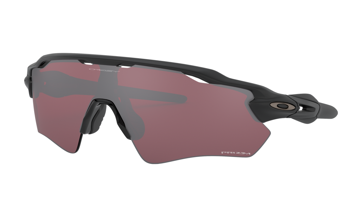 Women's Oakley Radar Ev Path Sunglasses in Matte Black Prizm Snow Black 