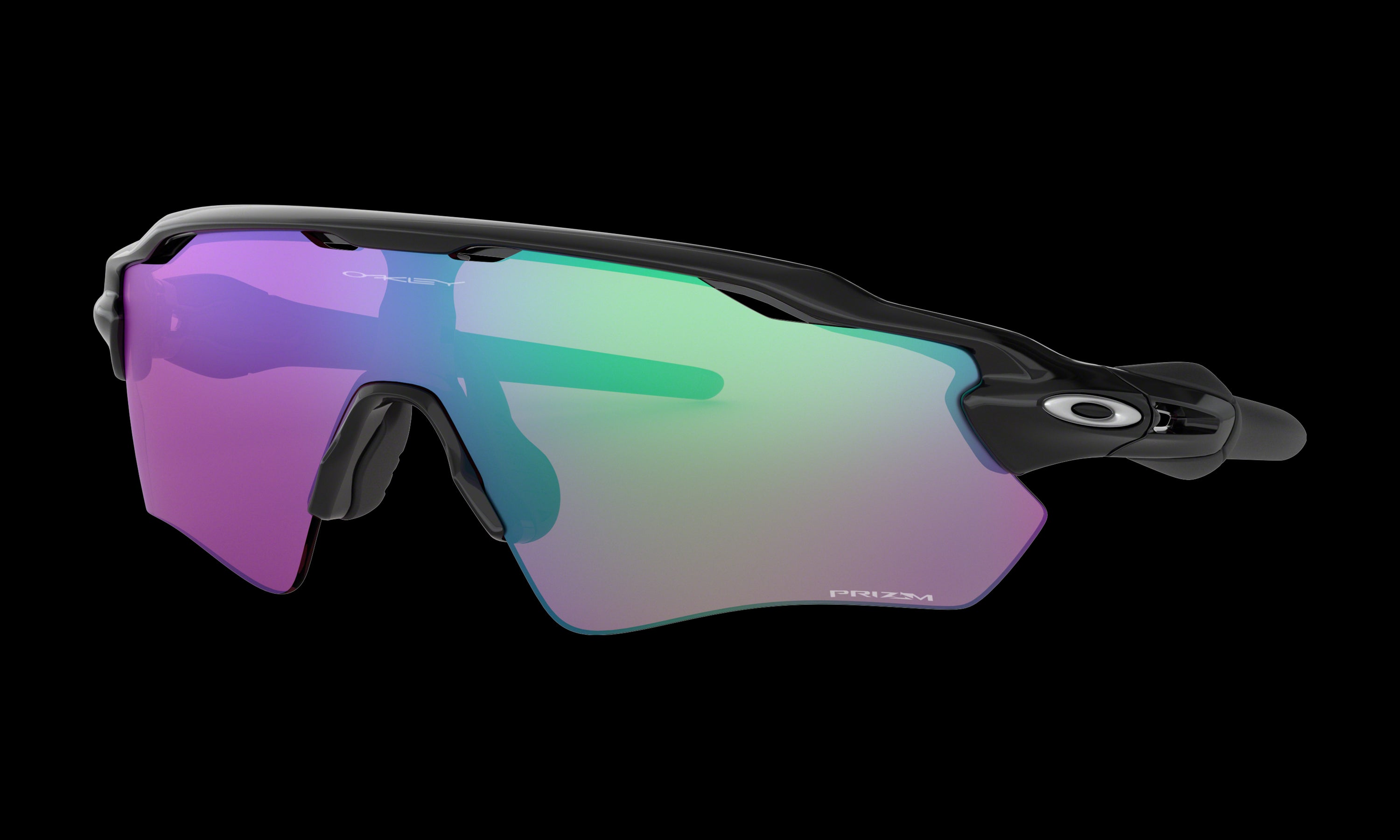 Women's Oakley Radar Ev Path Sunglasses in Polished Black Prizm Golf