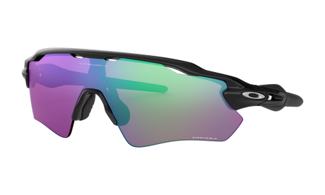 Women's Oakley Radar Ev Path Sunglasses in Polished Black Prizm Golf