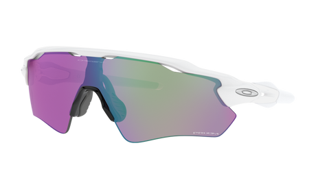 Women's Oakley Radar Ev Path Sunglasses in Polished White Prizm Golf