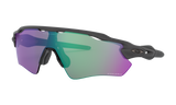 Women's Oakley Radar Ev Path Sunglasses in Steel Prizm Road Jade
